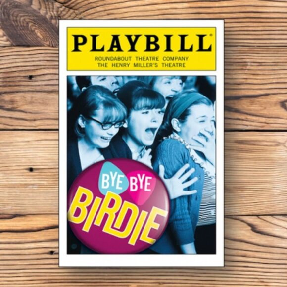 Bye Bye Birdie Playbill Broadway Musical Refrigerator Fridge Locker Magnet - Picture 1 of 2